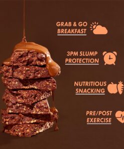 IQBAR Brain and Body Keto Protein Bars - Chocolate Lovers Variety Keto Bars - 12-Count Energy Bar Pack - Low Carb Bars - High Fiber, Gluten Free and Low Sugar Meal Replacement Bars - Vegan Snacks 12 Count (Pack of 1) 28 91LwVMJPv9L