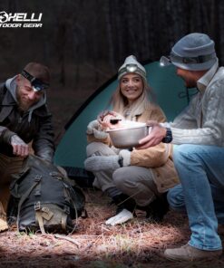 Foxelli Rechargeable Headlamp Flashlight - Super Bright LED Head Lamp for Running, Camping, Hiking & Work, Lightweight Comfortable Head Light for Adults and Kids Black 25 91M0cCfheQL