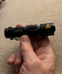 HAUSBELL A300 Rechargeable flashlights 20000 Lumens Super Bright Zoomable Waterproof Tactical Camping LED Flashlight with 5 Modes (Battery exclude) A300 1PACK 38 91M61qdUuL