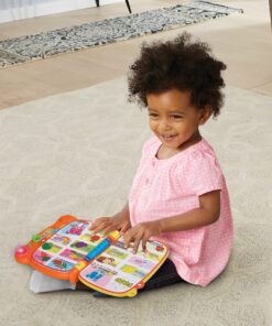 VTech Touch & Teach Word Book (Frustration Free Packaging) Orange Frustration-Free Packaging 16 91MA1mxZncL