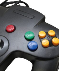 Classic Retro N64 Bit USB Wired Controller for PC and MAC - Black 15 91MC5UmjIKL