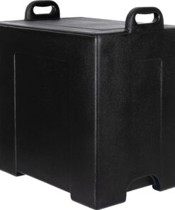 Carlisle FoodService Products Cateraide Plastic Insulated Food Container, Portable Food Warmer, Food Pan Carrier with Versatile Capacity for Parties, Catering, Buffets, 5 Full Pans, Black 23 91MD2AbhgwS