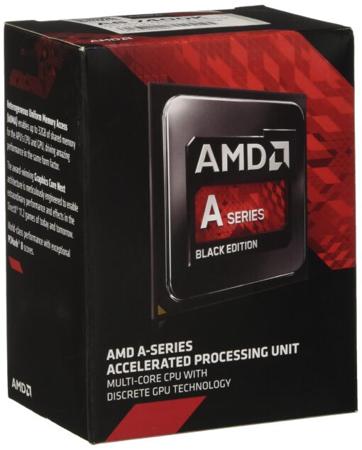 AMD AD740KYBJABOX A6-7400K Dual-Core 3.5 GHz Socket FM2+ Desktop Processor Radeon R5 Series