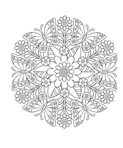 Colorful Creations Butterfly Mandalas: Coloring Book Pages Designed to Inspire Creativity! (Design Originals) 32 Gorgeous Designs & Tips from Jess Volinski, Artist of the Notebook Doodles Series Paperback, Coloring Book 20 91MHP9C1AjL