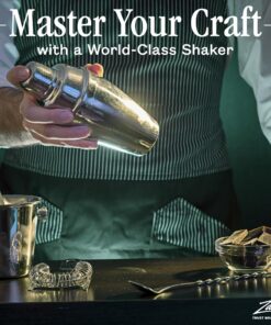 Nuvantee Cocktail Shaker Set,24 oz Martini & Drink Mixer w/ Built in Strainer, Measuring Jigger, Home Bartending Kit, Stainless Steel Martini Shaker 27 91MOulN4oL