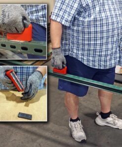 Master Magnetics Strong Magnet with Ergonomic Handle - 100 lb Pull Force, Red, 07501 22 91MRUGZX9YL