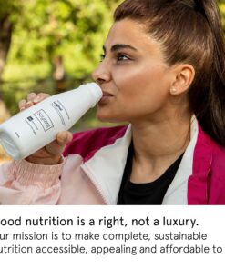 Soylent Original Meal Replacement Shake, Ready-to-Drink Plant Based Protein Drink, Contains 20g Complete Vegan Protein and 1g Sugar, 14oz, 12 Pack 14 Fl Oz (Pack of 12) 26 91MUXpmsB2L