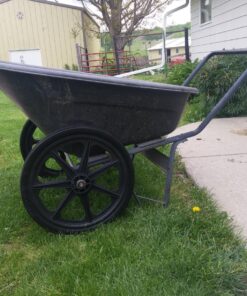 Marathon 92001 20x2.0 Flat Free Cart Tire on Plastic Rim, 3/4" Bearing, 1 Pack 50 91MWCHQHjwL