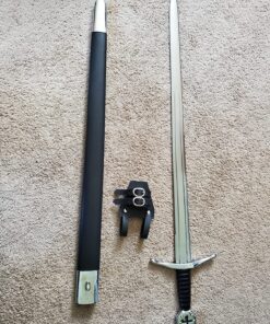 WARRIOR 11th Century Crusader Sword Handmade Hand Forged High Carbon Steel Blade with Sword Frog Replicas 29 91MWPmCk9oL