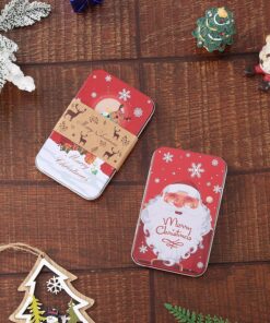 MASSTAR Gift Card Holder Small Gift Tin Boxes for Christmas Geeting FOR Cards,Money,Keys.Gift Card Box with Kraft Paper Hoop Good For Christmas Stocking Stuffers.6 pack set(4.33 ×2.6 * 0.6 in. 14 91MWiNhv9uL