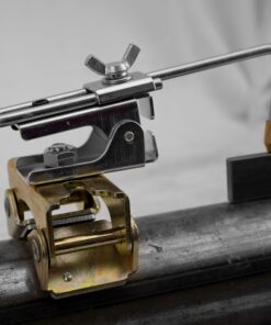 Alternative view of Grasshopper Magnetic Welding Finger, Pull Force: 35 lbs, AGH230, Strong Hand Tools 8" Brass Tip + Anti-tipping Bolt