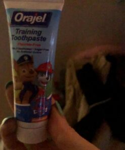 Orajel Kids Paw Patrol Fluoride-Free Training Toothpaste, Natural Fruity Fun Flavor, #1 Pediatrician Recommended , 1.5oz Tube 31 91MbcRM6lLL