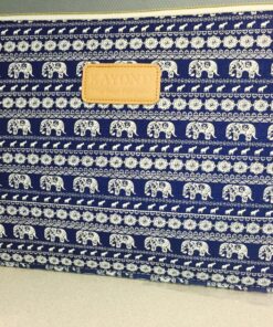 Kayond KY-23 Canvas Fabric Sleeve for 14.1-Inch Laptops - Elephant Patterns 21 91MgloJezXL