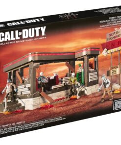 Mega Bloks Call of Duty Zombies TranZit Diner Building Set 15 91Mn0Pu66oL