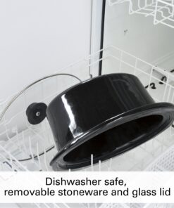 Hamilton Beach Programmable Slow Cooker, 7 quart with Clip-Tight Sealed Lid, Stainless Steel (33476), Silver 16 91MoQ3 36gL