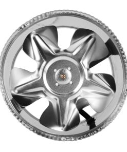 Alternative view of TerraBloom 6" (150mm) Inline Fan - 240 CFM, Metal Duct Fan, ETL Listed, Pre-Wired 6 FT Grounded Cord - Great for Grow Tent Exhaust and Intake, Register Booster for 6 Inch Ducts 6" Booster Fan (240 CFM)