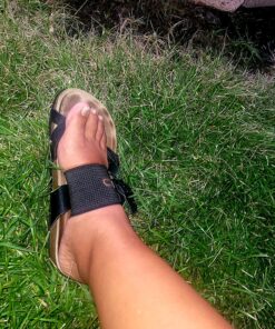 Copper Compression Copper Arch Support - 2 Plantar Fasciitis Braces/Sleeves. Foot Care, Heel Spurs, Feet Pain Relief, Flat & Fallen Arches, High Arch black 41 91MrhXUkZTL 2