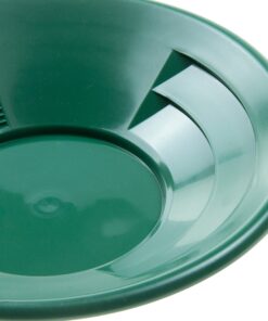 SE 10" Green Plastic Gold Pan with Dual Riffles - GP1012G10 10" 9 91Mt5gttxL