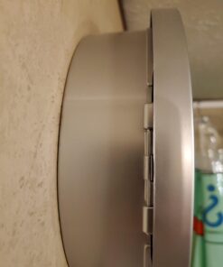 Clock Safe:10-Inch Battery-Operated Analog Clock with Hidden Wall Safe for Jewelry, Cash, Valuables, and More by Trademark Home (Silver) 30 91MvdI77VSL