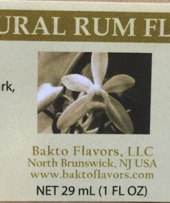 Alternative view of Bakto Natural Rum Flavor (1 FL OZ) Pack of 3