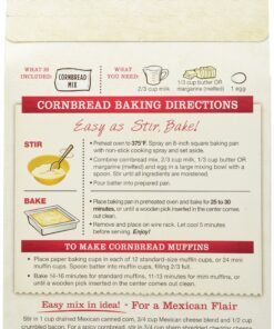 Alternative view of Fleischmann's, Simply Homemade Cornbread Mix, 15oz Box (Pack of 3) 15.00 Ounce (Pack of 3)