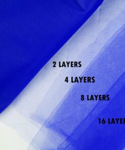 Craft And Party, Royal Blue Fabric Tulle Roll 54 Inch by 40 Yards (120 ft) Fabric Tulle Bolt for DIY Tutu Skirt, Wedding and Decoration (Royal Blue) 54" x 40 yards 22 91N3xUyartL