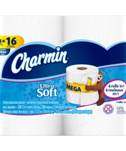 Charmin Ultra Soft Toilet Paper, Bath Tissue, Mega Roll, 24 Count, 4 Count (Pack of 6) 4 Count (Pack of 6) 20 91NAbzeanL