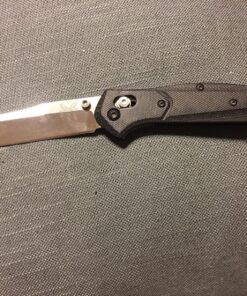 Benchmade - Osborne 940 EDC Knife with Black G10 Handle (940-2) Black G10 - Satin Finish 41 91NF5eqWJyL