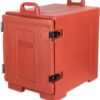 Carlisle FoodService Products Cateraide Insulated Front Loading Food Pan Carrier with Handles for Catering, Events, And Restaurants, Plastic, 5 Full Pans, Brick 50 91NFUhQodSL