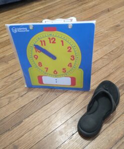 Learning Resources Write & Wipe Demonstration Clock - 1 Piece, Ages 6+ Paper Clocks for Teaching, First Grade Learning Games, Teaching Time Essentials, Homeschool Supplies, Classroom Supplies 24 91NM1BOJVdL