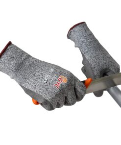 GYC Gloves, Cut Resistant Safety Work Gloves - Level 5 Cut Protection, 10 Pairs Pack - Excellent Dexterity & Breathability, Comfortable Soft PU coated (TK-713A/Size 10 - X-LARGE) Tk-713a_10(xl) 10 Pairs 12 91NOYV DaML