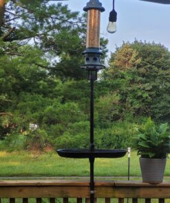 Squirrel Buster Plus Squirrel-proof Bird Feeder w/Cardinal Ring and 6 Feeding Ports, 5.1-pound Seed Capacity, Adjustable, Pole-mountable (POLE ADAPTOR SOLD SEPARATELY), Green 53 91NP8pIpyL