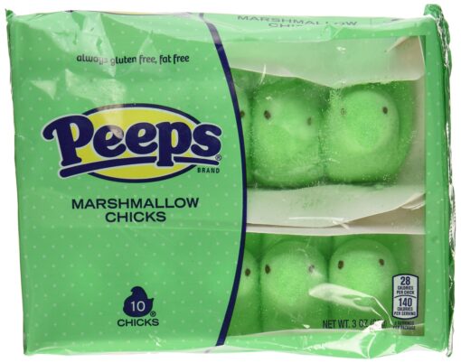 Peeps, Green Chicks, 10 Count