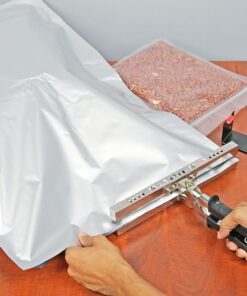 Dry-Packs 10 5 Gallon Mylar Bags MB20x30-2000CC-10PK-OB and 10-2000cc Oxy-Sorb Oxygen Absorbers for Dried Dehydrated and Long Term Food Storage, Silver (MB20x30-2000CC-10PK-OB) Pack of 10 (20x30") 12 91NTgDTFxIL