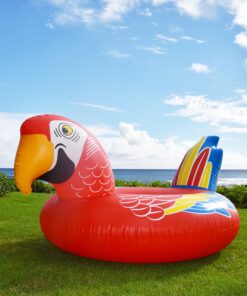 Alternative view of GoFloats Tropical Parrot Pool Float Party Tube - Float in Style