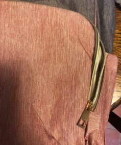 QIMIAOBABY Diaper Bag Backpack,Waterproof Multifunctional Large Travel Nappy Changing Bags… (Pink with gray) Pink With Gray 39 91NdUUCsLpL