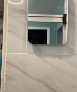 The Shave Well Company Original Anti-Fog Shaving Mirror | Fogless Bathroom Shower Mirror with Handheld Option for Men and Women | Hanging Shower Mirror Includes Long-Lasting Removable Adhesive Hook Original Mirror 41 91NeJ3bHtzL