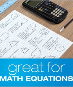 TOPS Quadrille Pad, 8.5 x 11 Inches, 15 Pound Stock, 50 Sheets per Pad, 6 Pads per Pack, White (99522) 12 91NiRd11P4L