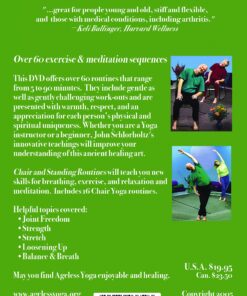 Chair and Standing Routines: Ageless Yoga, Vol. 1 - Great for Seniors and for People Unable to Sit on the Ground DVD 3 91NmI4ao90L