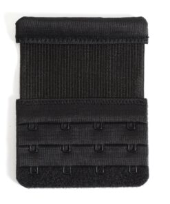 YARBAR Women's Bra Extenders 4 Hook / 3 Hook / 5 Hook / 2 Hook Comfortable Stretchy Bra Extension Strap Black, White, Beige, 3/4 Inch Spacing 13 91Nq158EZeL