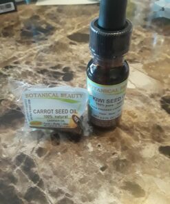 Botanical Beauty KIWI SEED OIL. 100% Pure/Natural/Undiluted/Virgin Cold Pressed Carrier oil. 0.5 Fl.oz.- 15 ml. by CHATEAU COSMETICS 0.5 Fl Oz (Pack of 1) 25 91NwsBQwAIL