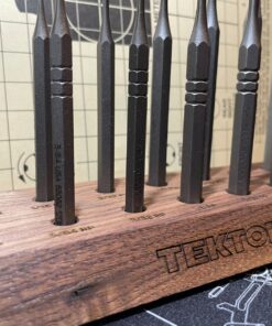 TEKTON Punch Set with Walnut Block (18-Piece) | 66564 Gunsmith Punch Set 39 91NxgogQmkL