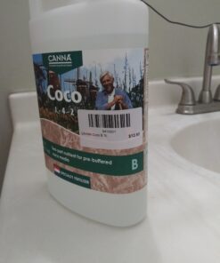 Canna CA1260+CA1270 Coco A & B, 1 L, Set of 2 Plant Growth, White/Brown 24 91NxqnnEnhL