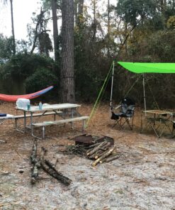 Gold Armour Rainfly Tarp Hammock, Premium 14.7ft/12ft/10ft/8ft Rain Fly Cover, Waterproof Ultralight Camping Shelter Canopy, Survival Equipment Gear Camping Tent Accessories (OD Green 12ft x 10ft) Od Green 12ft X 10ft 70 91Nytdrc9kL