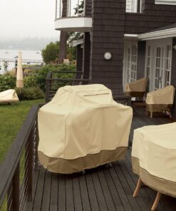 Classic Accessories Veranda Water-Resistant 35.5 Inch Stand-Up Fire Pit Cover, Outdoor Firepit Cover XL 25 91O4eZn9ttL