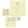 Omnigrid Square Value Pack (2-1/2", 4-1/2", 6-1/2", 9-1/2") Quilting Ruler, 2.5”, 4.5”, 6.5” and 9.5”, Clear, 4 Pack 3 91O7aZHhBAL