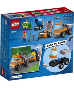 LEGO Juniors/4+ Road Repair Truck 10750 Building Kit (73 Piece) 14 91O8I7gzbQL