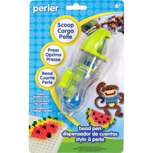 Perler Beads Pen Bead Dispenser Kid's Crafts, 1 pc, Lime Green 1 Pack