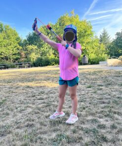 Toy Rocket Launcher for Kids: Outdoor Toys Slingshot Rockets Launchers - Best Gifts for Boys & Girls All Ages 8 & Up - Stocking Stuffers & Boy Gifts for 8 9 10 11 12 Year Old Boys Gift Ideas Orange 28 91O9Q6H 9L