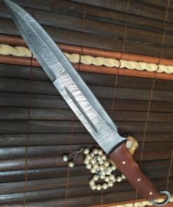 Hunting Knife - Damascus Steel - Handmade Knife - Work of Art 18 91O9SErRDwL